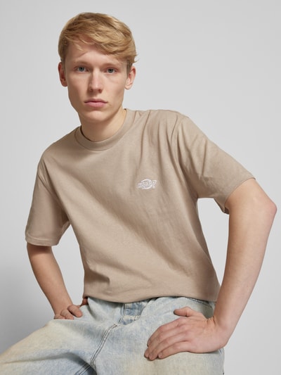 Dickies T-Shirt mit Label-Print Modell 'SUMMERDALE' Beige 3