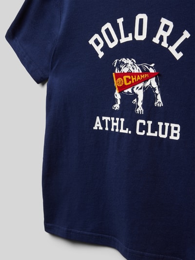 Polo Ralph Lauren Kids T-Shirt mit Label-Print Marine 2