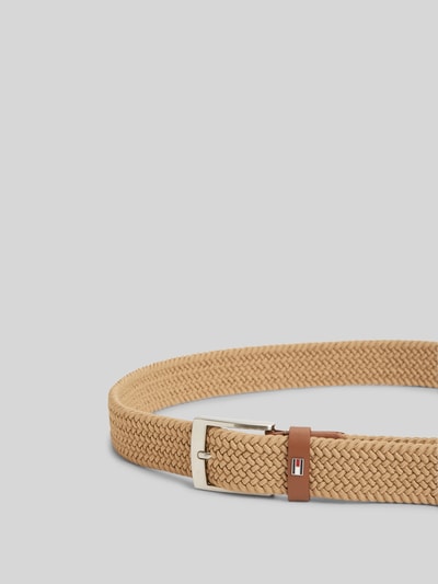 Tommy Hilfiger Pasek w efekcie plecionki Koniakowy 2