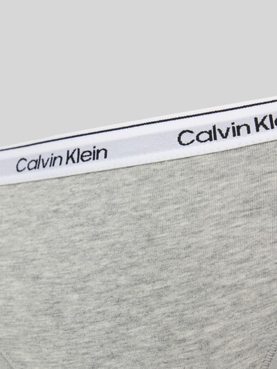 Calvin Klein Underwear Slip mit elastischem Label-Bund im 5er-Pack Black 2