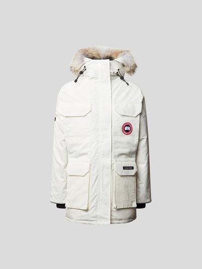 Canada Goose Parka mit Kapuze Weiss 2