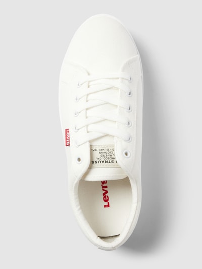 Levi’s® Acc. Plateausneakers met labeldetails, model 'TIJUANA' Wit - 4