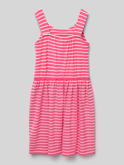 Happy Girls Kleid mit Pailletten und Rundhalsausschnitt Offwhite 3