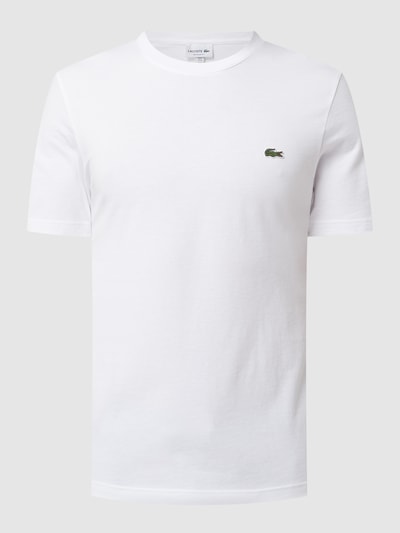 Lacoste Regular Fit T-Shirt aus Baumwolle Weiss 2