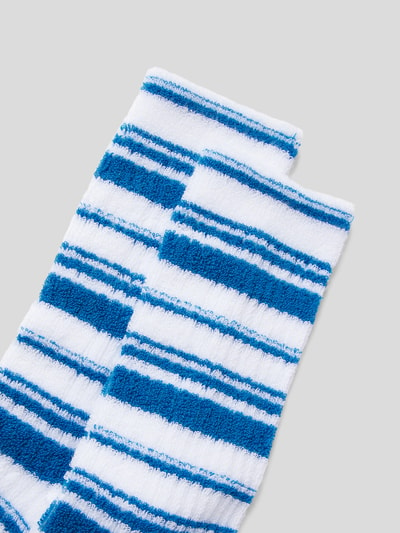 Marni Socken mit Streifenmuster Blau 2