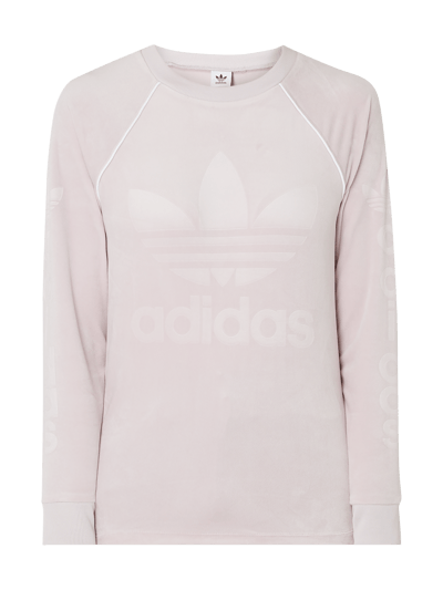 adidas Originals Sweatshirt aus Nicki mit Logo-Prägungen  Rose 2