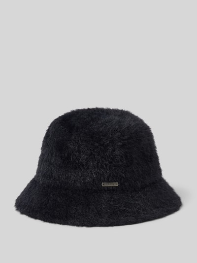 Barts Czapka typu bucket hat z obszyciem ze sztucznego futra model ‘Lavatera’ Czarny 1