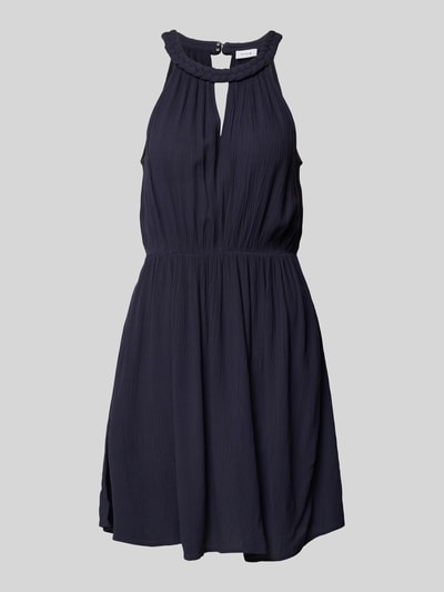 Vila Mini-jurk met halter, model 'VIMESA' Marineblauw - 2