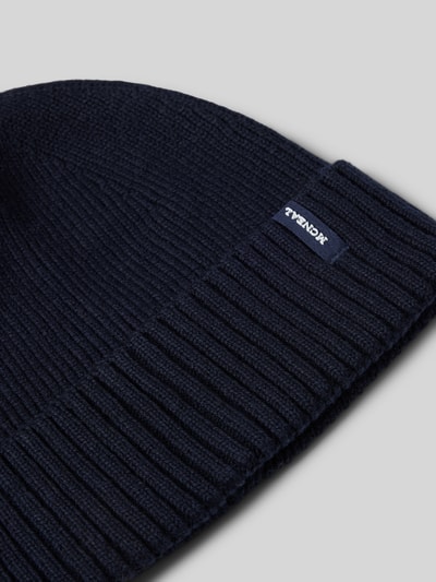 MCNEAL Beanie mit Label-Detail Marine 2