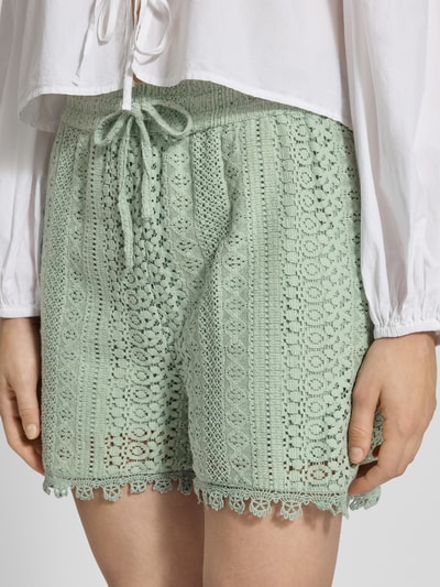 Only Relaxed Fit Shorts aus Baumwoll-Mix Modell 'HELENA' Mint 3