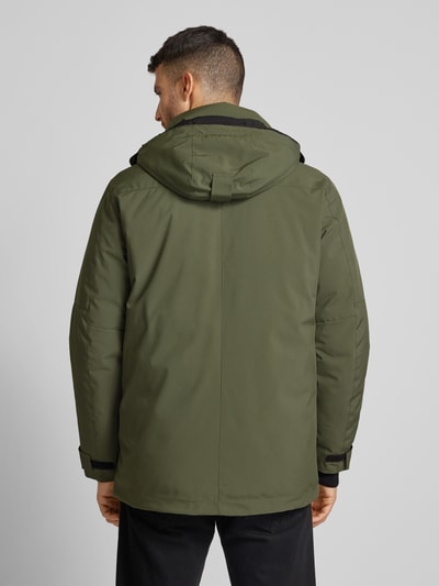 s.Oliver RED LABEL Regular fit parka met afneembare capuchon en waterafstotende functie Olijfgroen - 5