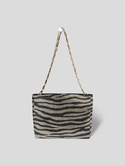 Rabanne Handtasche mit Animal-Muster Gold 2