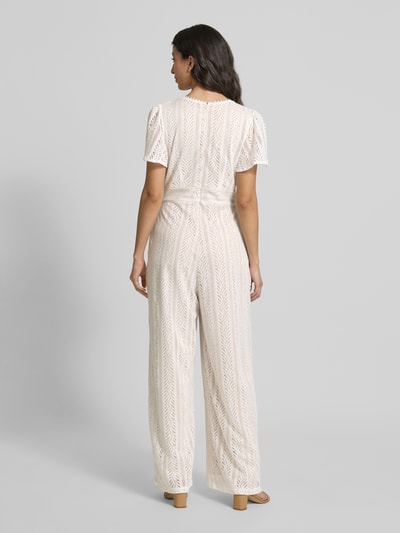 Apricot Jumpsuit met V-hals Offwhite - 5