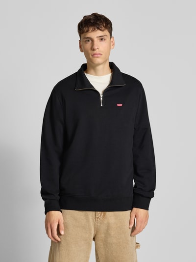Levi's® Sweatshirt mit Label-Detail Black 4