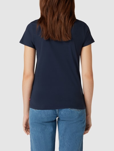 Levi's® T-Shirt mit Label-Print Dunkelgrau 5