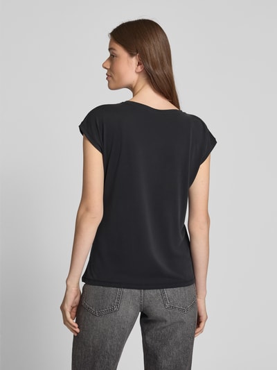 Vero Moda T-shirt met V-hals, model 'FILLI' Zwart - 5