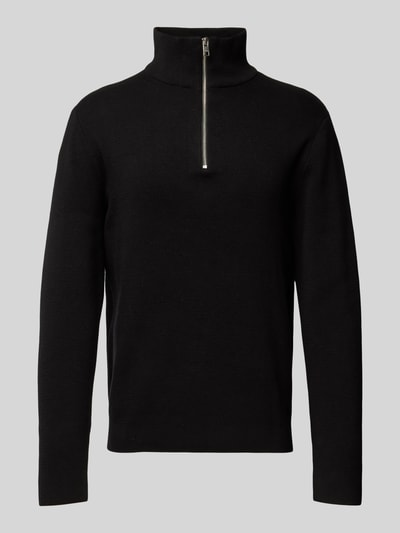 Jack & Jones Premium Troyer mit Label-Detail MOdell 'BLAMILANO' Black 2