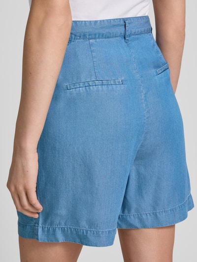 Vero Moda Loose fit korte jeans van lyocell, model 'FLEUR' Blauw - 3