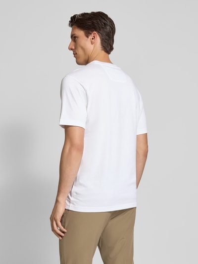 BOSS Green Regular Fit T-Shirt aus reiner Baumwolle Modell 'ICONIC ZONE' Weiss 5