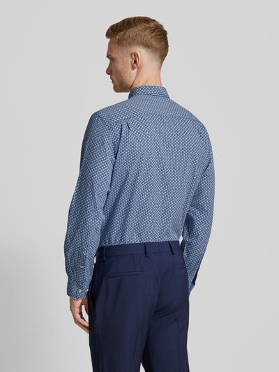 Christian Berg Men Koszula casualowa o kroju regular fit z kołnierzykiem typu button down Granatowy 5