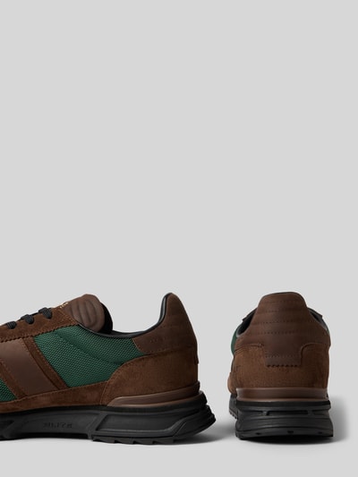 Polo Ralph Lauren Sneakers met vetersluiting, model 'WIMOH' Cognac - 2