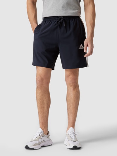 ADIDAS SPORTSWEAR Sweatshorts mit Logo-Streifen Marine 4