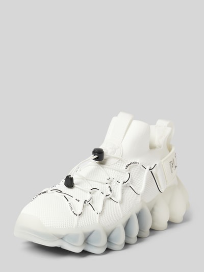 PLEIN SPORT Sneaker mit Label-Applikation Modell 'THE BUBBLE' Weiss 1