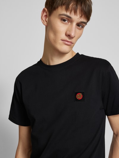 SANTA CRUZ T-Shirt mit Label-Detail Black 3