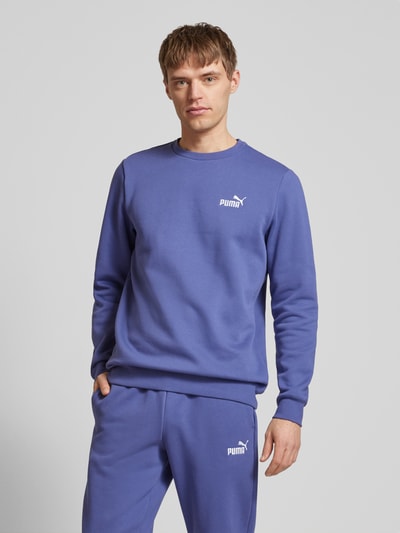 PUMA PERFORMANCE Bluza z wyhaftowanym logo Królewski niebieski 4