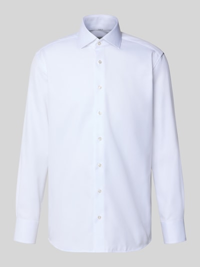 ETERNA Modern Fit Business-Hemd mit Haifischkragen Weiss 2