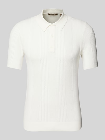 Superdry Poloshirt met korte knoopsluiting Offwhite - 2