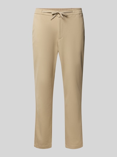Jack & Jones Joggingbroek met elastische band en tunnelkoord, model 'STACE NEO' Beige - 2