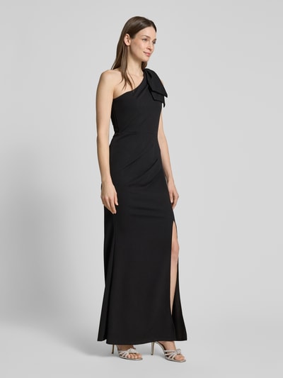 SISTAGLAM Abendkleid mit One-Shoulder-Träger Modell 'MILLIE' Black 1