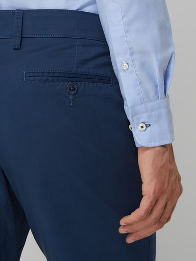 Christian Berg Men Straight Fit Chino mit Stretch-Anteil Jeansblau 3