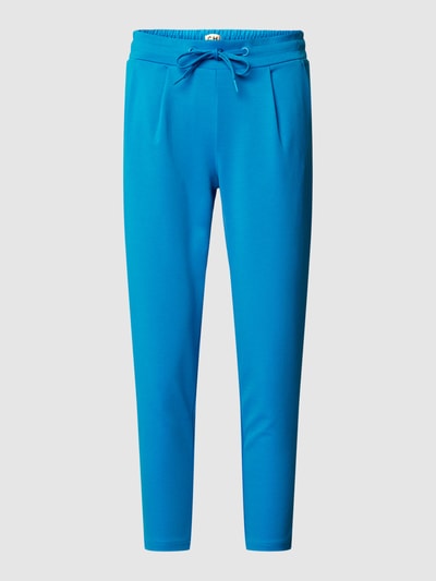 ICHI Stoffen broek met steekzakken Blauw - 2