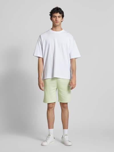 Ellesse Regular Fit Sweatshorts mit Label-Stitching Modell 'NIORIR' Hellgruen 1