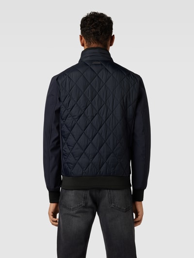 Christian Berg Men Jacke mit Steppnähten Marine 5