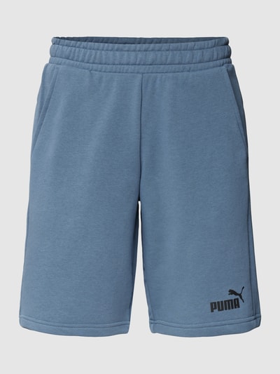 PUMA PERFORMANCE Sweatshorts mit Logo-Print Rauchblau 2