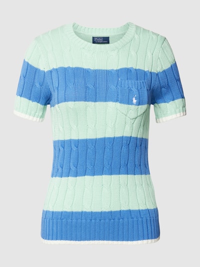 Polo Ralph Lauren T-shirt in tricotlook Mintgroen - 2