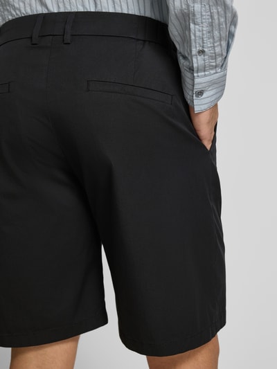 Drykorn Regular Fit Shorts mit Knopfverschluss Modell 'YASAN' Black 3