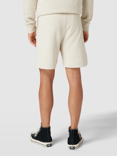 BOSS Orange Sweatshorts mit Logo-Stitching Modell 'SEWALK' Sand 5