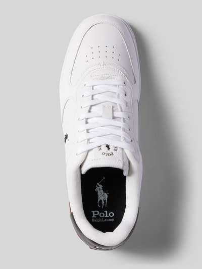 Polo Ralph Lauren Low Top Sneaker mit Logo-Stitching Modell 'MASTERS' Weiss 3