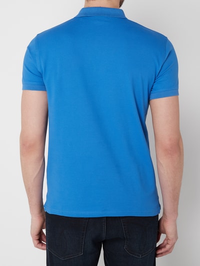 Gant Poloshirt met geborduurd logo  Blauw - 5