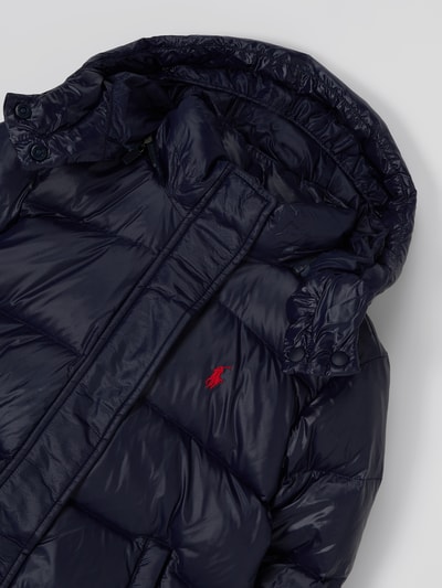 Polo Ralph Lauren Teens Daunenjacke mit abnehmbarer Kapuze Marine 2