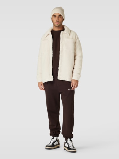 Only & Sons Overhemdjack met teddybont, model 'MAZZ' Beige - 1