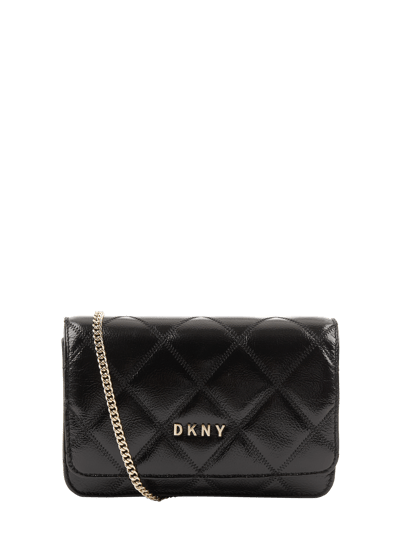 DKNY Crossbody Bag aus Leder mit Kettenriemen Modell 'Sofia'  Black 2