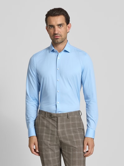 OLYMP Level Five Slim Fit Businesshemd mit Kentkragen Bleu 4