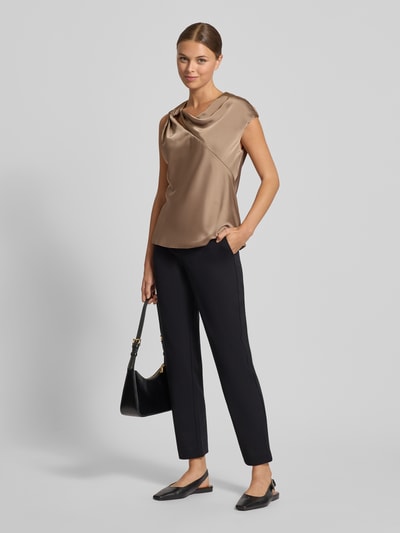 Lauren Ralph Lauren Slim Fit Stoffhose aus Viskose-Mix Modell 'ZINLEAH' Black 1