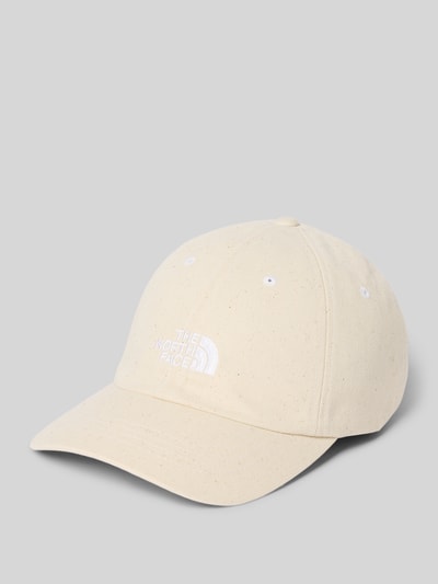 Productfoto, verstelbare cap met label-stitching van The North Face, katoenmix, verstevigde klep, beige, heren, neutrale structuur