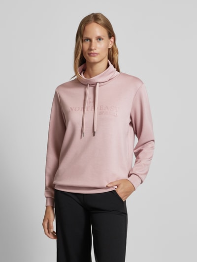 Soyaconcept Sweatshirt met opstaande kraag, model 'Banu' Rosé - 4